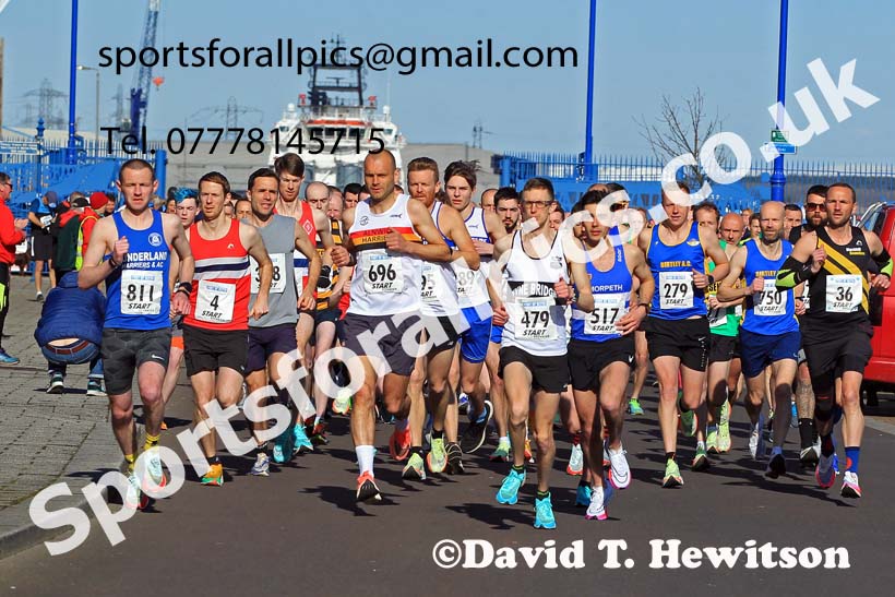 Blyth 10k Road Race, Sunday, April 3rd.  Photo: David T. Hewitson/Sports for All Pics